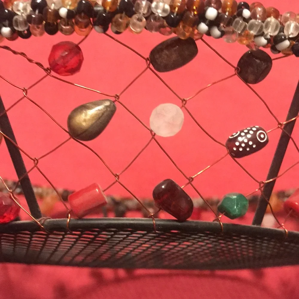 Beaded Basket